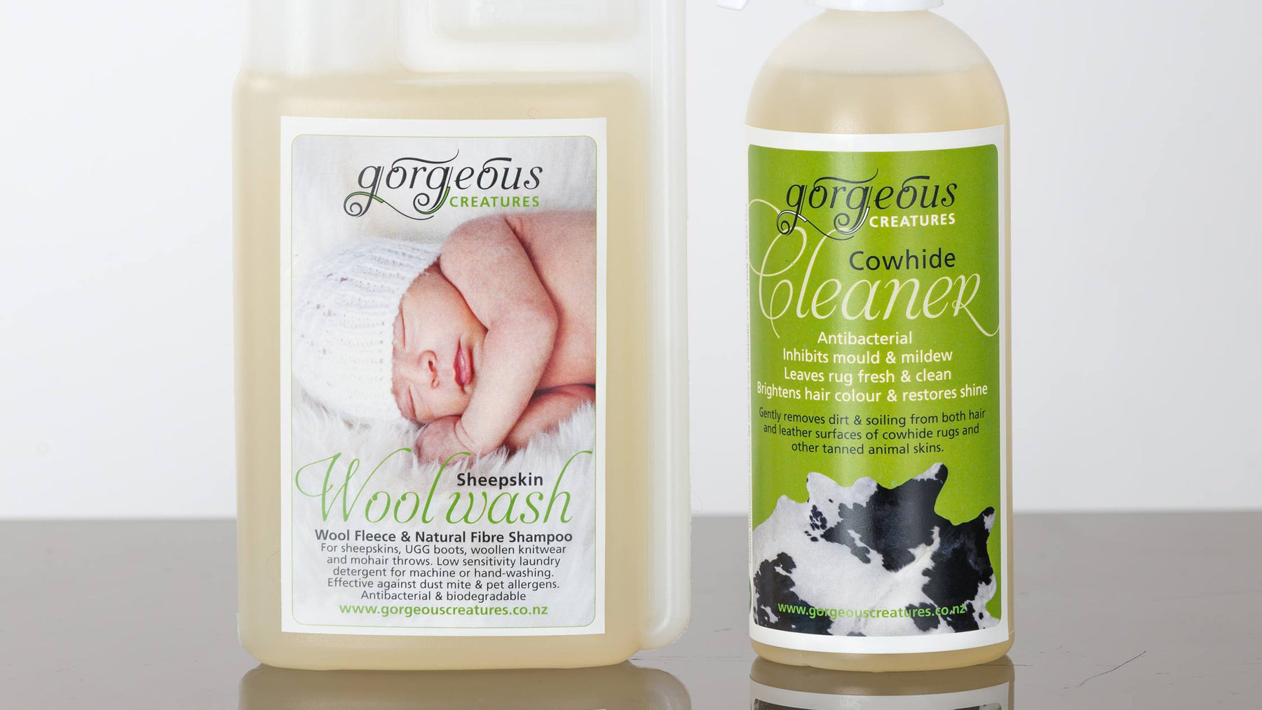 Gorgeous Creatures leather cleaners