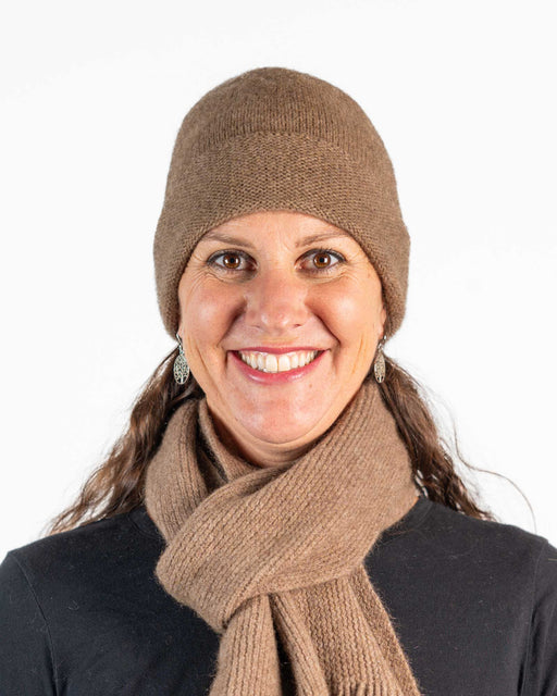 NX101 Mink possum merino wool beanie