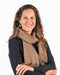 Mink possum merino wool scarf