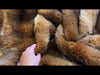 Video of honey possum fur throw in NZ