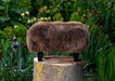 Small sheepskin footstool made in NZ