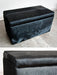 Black cowhide storage furniture NZ