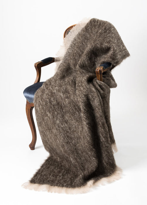 Mohair Throw Blanket Australia Kiwi Brown 