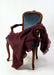 Mohair Throw NZ Mulberry Wine 